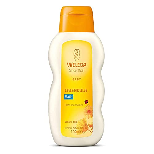 Weleda, Emulsión De Baño para Bebé, Caléndula 200 ml