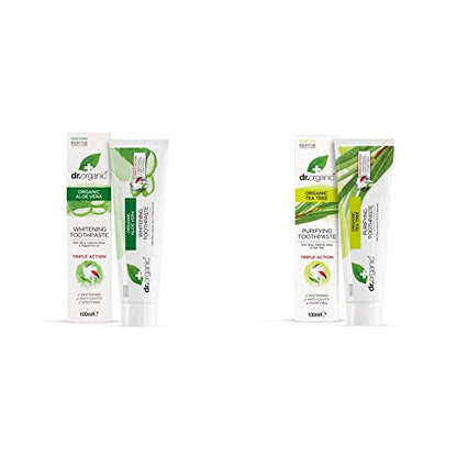 Dr.Organic Pasta Dental Aloe Vera Organico 100 ml 100 ml