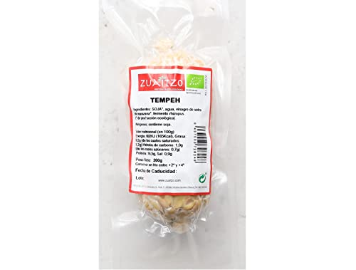 ZUAITZO FERMENTADO TEMPEH NATURAL 200 GRS