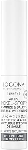 LOGONA Stick Stop Granos Menta ACIDPO SALIC 6ml, Negro, Estandar