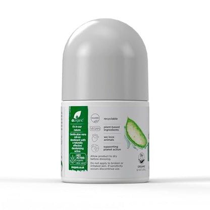 Dr. Organic Desod. Aloe vera 50 ml dr. Organic 1 Unidad