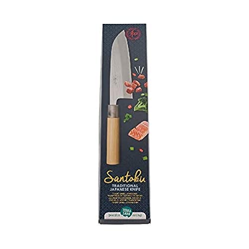 Terrasana Santoku Cuchillo Japones Tradicional/Cuchillo Un 1 St 150 ml