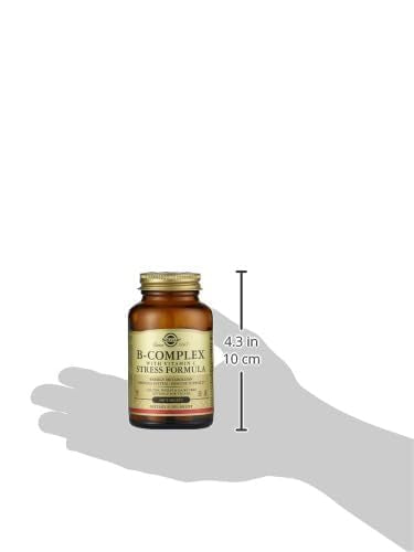 Solgar Vitamina B-complex Con Vitamina C Para La Producción De Energía Y Apoyo Al Sistema Inmunitario - Comprimidos, 100 tabletas, Vanilla