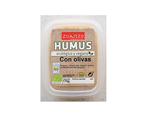 ZUAITZO PATE HUMUS CON OLIVAS 170 GRS