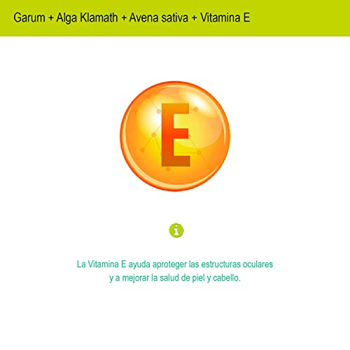 Novadiet - VITALESTRES Cápsulas con Vitamina E, Avena Sativa, Alga Klamath y Garum, Ayuda en Épocas de Nerviosismo, Estados de Ansiedad y Estrés Leves - 60 Cápsulas