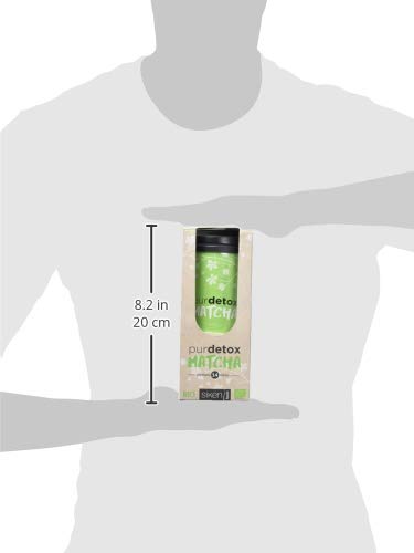 Siken Form Purdetox - Matcha. Vaso termo con 14 sticks de 3 g.