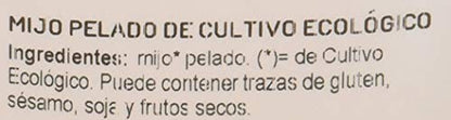 GRANERO INTEGRAL Mijo Pelado Biologico, 500 gr