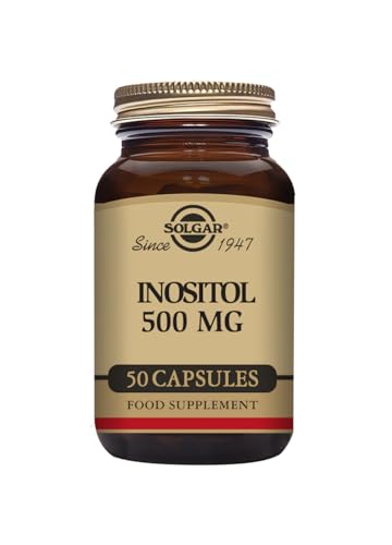 Solgar Inositol 500 mg Gemüsekapseln, Behälter mit 50 Stück