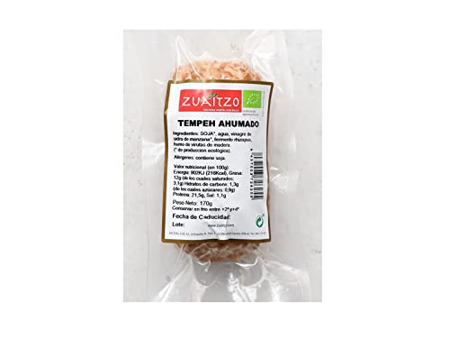 ZUAITZO FERMENTADO TEMPEH AHUMADO 170 GRS