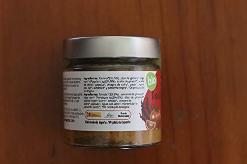 Algamar Pate Vegetal Con Algas Y Tomate 180G 180G 180 ml