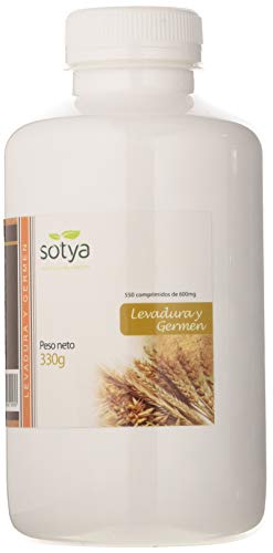 Sotya Levadura de Cerveza y Germen, Complemento Alimenticio, 550 Comprimidos, 330 g