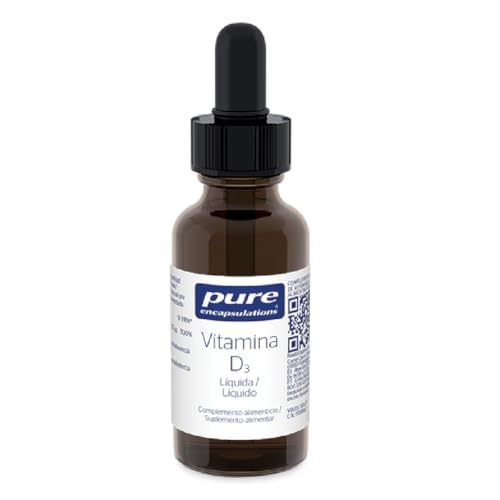 PURE ENCAPSULATIONS | Vitamina D3 | Favorece la Salud Ósea y al Sistema Inmunitario | 22,5 ml