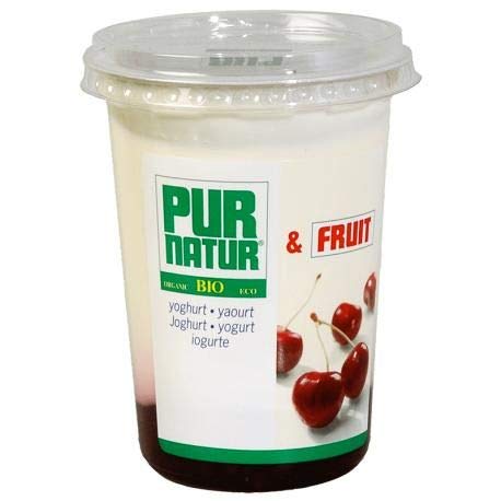 Yogur de cereza BIO Pur Natur, 500 g