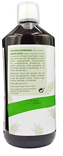 Naturlíder - Siliciolíder - Complemento con Silicio y Cola de caballo - Favorece la producción de colágeno - 1 litro