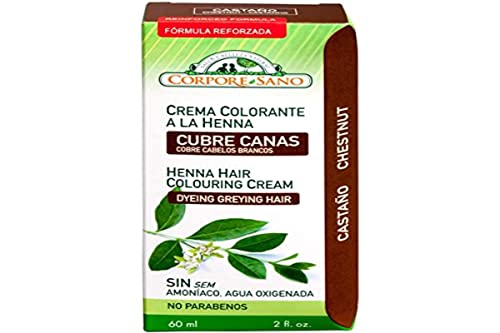 Corpore Sano CR.COLORANTE HENNA CASTAÑO 60ml