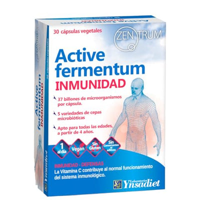 ACTIVE FERMENTUM ZENTRUM 30 cásp, Probiótico/inmunidad