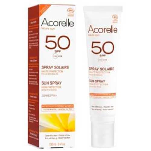 Acorelle Spray solar spf50 100 ml. Bio 1 Unidad 500 g