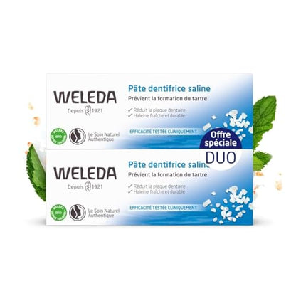 WELEDA - Weleda Duo Paste Kochsalz-Zahnpasta 2 x 75ml - 538078BC50C46