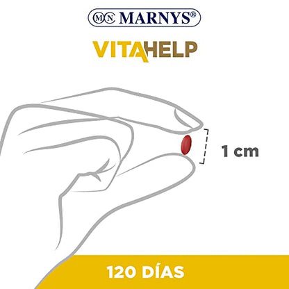 Marnys Vitahelp Zinc 25 Mg - 120 Cápsulas Para 4 Meses - Antioxidante Y Contribuye Al Sistema Inmunitario Normal - Made In Spain 67 g