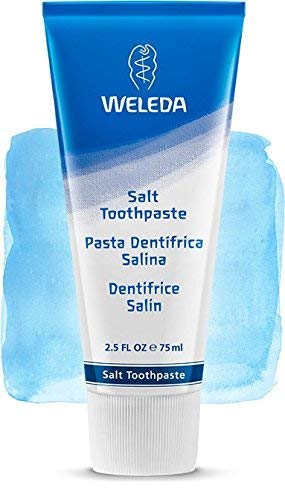 Pasta Dentífrica Salina, contra caries y sarro - Weleda (75 ml) - Se envía con: muestra gratis y una tarjeta superbonita que puedes usar como marca-páginas!