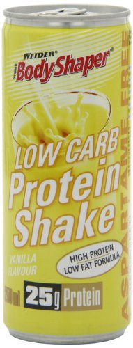 Weider Low Carb Protein Shake - Bebida de proteínas - 250 gr