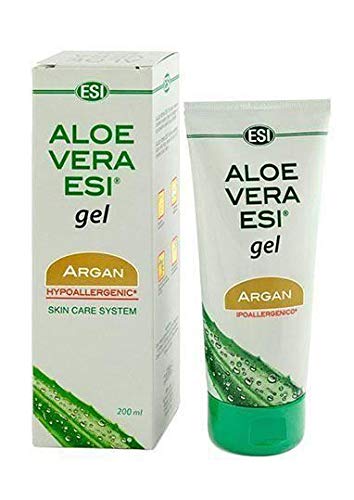 Tres paquetes de gel de argán de aloe vera ESI 200 ml