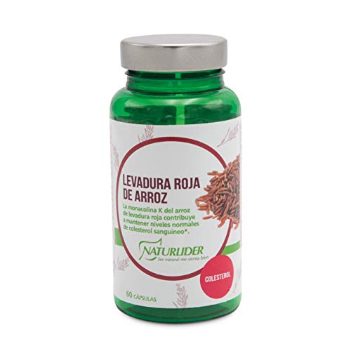 Naturlider Levadura roja de Arroz con Q10-60 Cápsulas