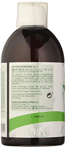 Naturlider - Detoxlider - Suplemento con Extracto de Alcachofa y Boldo - 500 ml