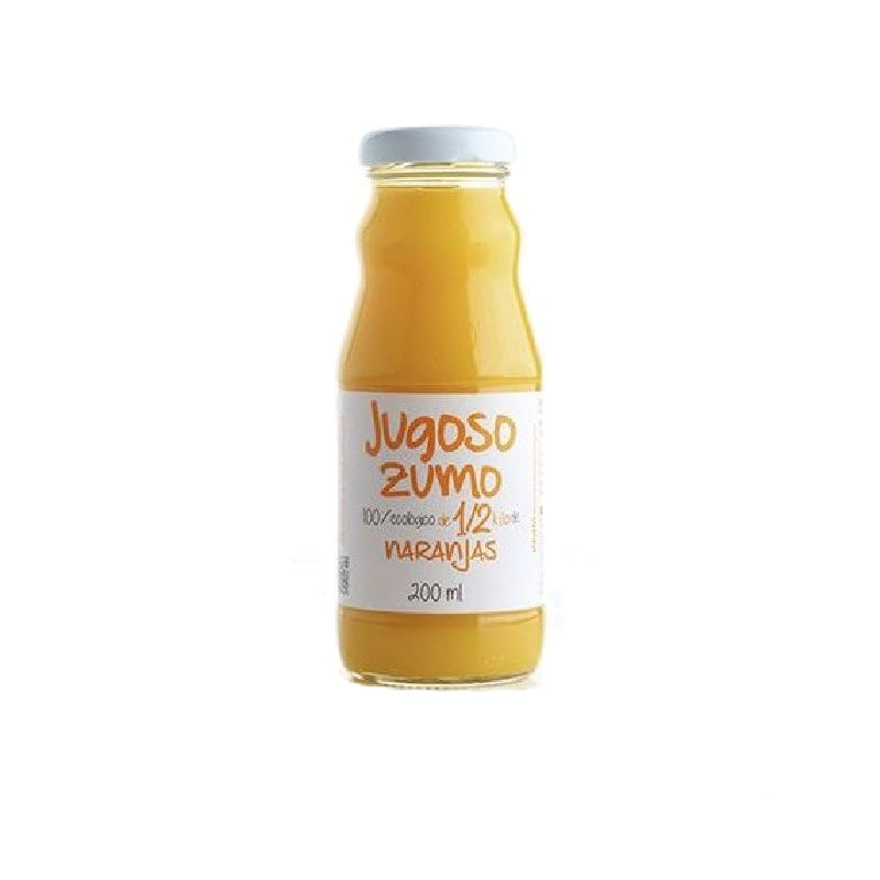 Jugoso Zumo de Naranja Bio,100% Exprimido 750 ml