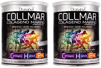 Drasanvi Collmar Collagen Magnesium + Hyaluronsäure Vanillegeschmack – 300 g (Packung 2 Stück)…