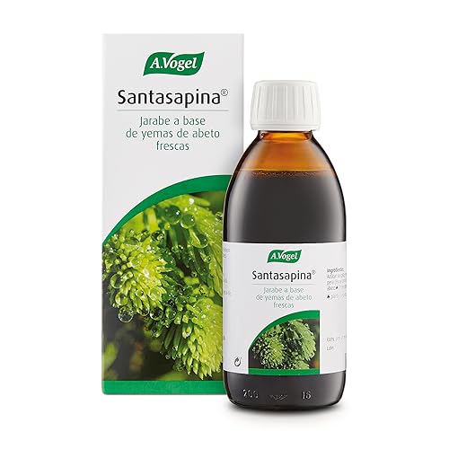 Santasapina | Sin alcohol | Jarabe a base de yemas de abeto frescas | 200ml | A.Vogel