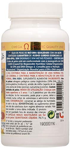 DHA KIDS SABOR LIMON 90 Perlas Masticables