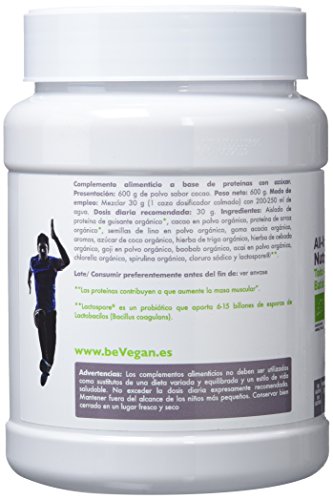 beVegan Nutricional Shake Cacao - 600 gr