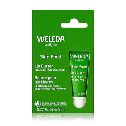 Weleda - Skin Food Lip Balm - Bálsamo Labial Reparador, Hidratación Intensiva, para Labios Secos o Agrietados - 8 ml