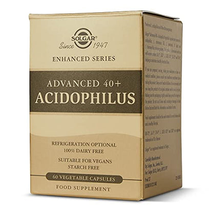 Solgar 40+ Advanced Acidophilus Gemüsekapseln