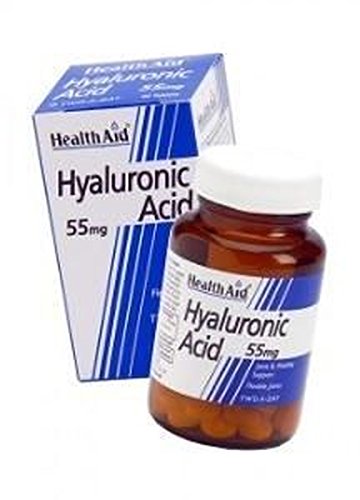 Ácido Hialurónico 30 comprimidos de 55 mg de Health Aid