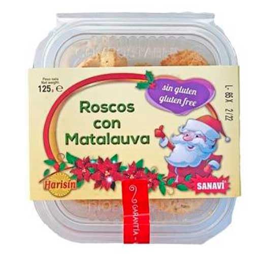 ROSCOS CON MATALAUVA SIN GLUTEN 125gr