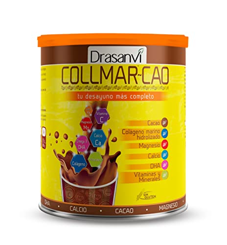 Drasanvi Collmar Cao Colágeno Marino Hidrolizado Con Cacao, Dha, Magnesio Y Calcio, One size, 300 g