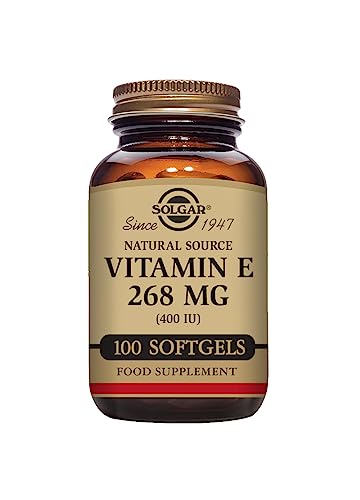 Solgar Vitamin E 400 Ui (268 mg) – weich, 100 Kapseln