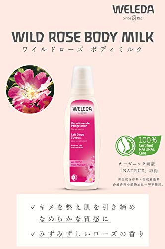 Weleda - Leche corporal de rosa mosqueta, 200 ml