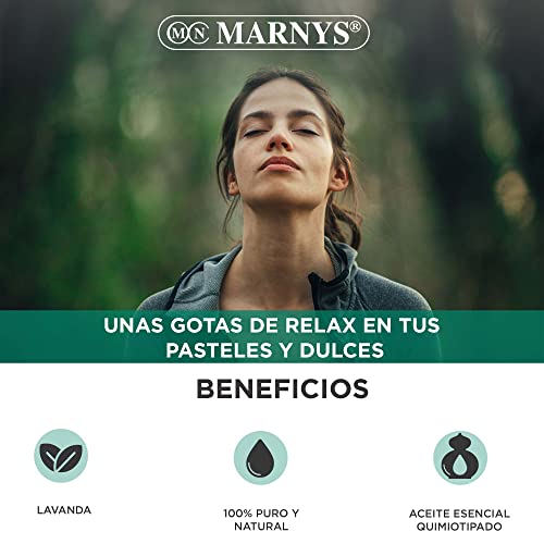 MARNYS Aceite Esencial Lavanda 100% Puro Quimiotipado 15ml