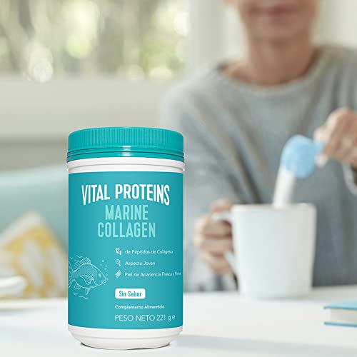 Vital Proteins Marine Collagen Powder, Peptide Supplement, Hydrolyzed Collagen, 221 g