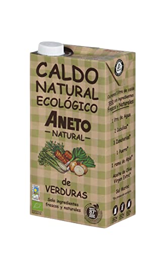 Aneto Natural Caldo Ecológico de Verduras 1 Litro