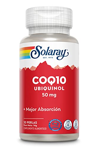 Solaray Ubiquinol CoQ-10 100 mg | Coenzyma Q10 | 30 Perlas