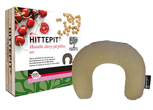 treets Wellness huesos de cereza COJÍN PARA EL Cuello hittepit 100% Eco, marrón, 1er Pack (1 x 1.15 kg)