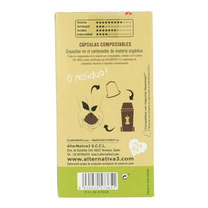 CAPSULA CAFE FRAGANTE BIO C.JU