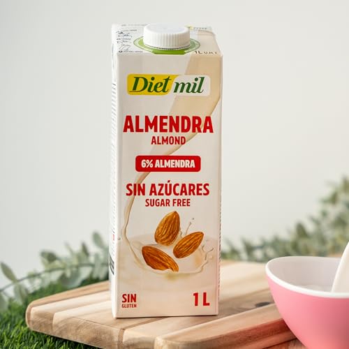 DieMilk NATURE SUGAR-FREE ALMONDS 1 Liter