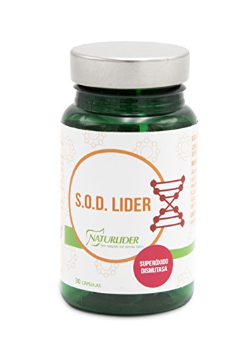 Naturlider - S.O.D. Lider - Superóxido Dismutasa Enzimas Antioxidantes- 30 caps