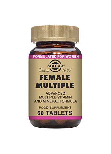 Solgar Female Múltiple - 60 Comprimidos COMPLEJO MULTIVITAMÍNICO Y MULTIMINERAL PARA LA MUJER