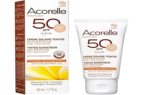 Acorelle Crema Facial Color Light Spf50 50Ml. 50 ml